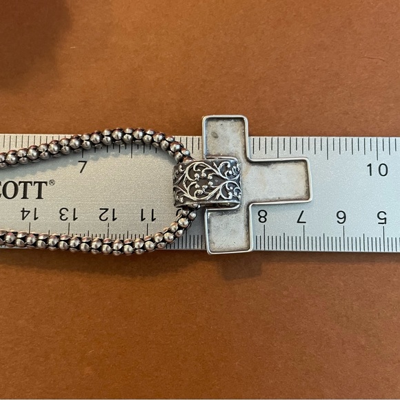 Silpada Sterling Silver Necklace & Cross pendant - Picture 12 of 16